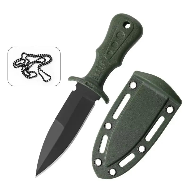 Compact Stainless Steel Camping Knife