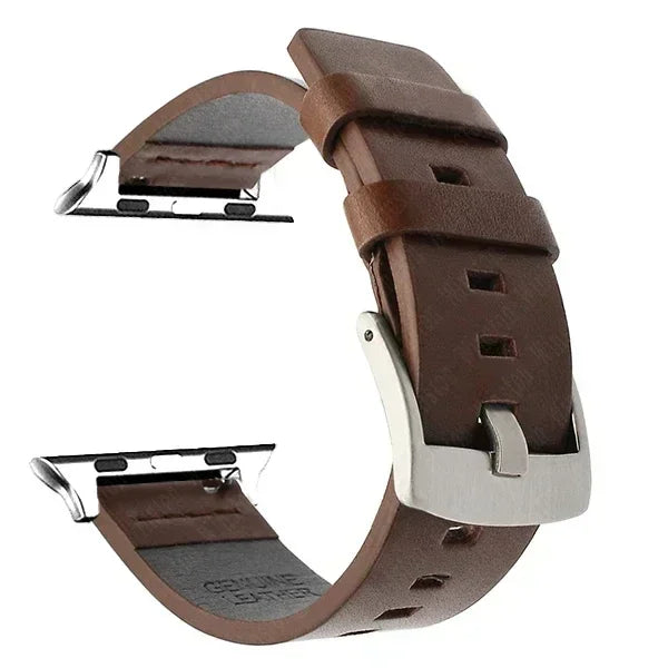 High-Quality Leather Strap for Apple Watch Ultra