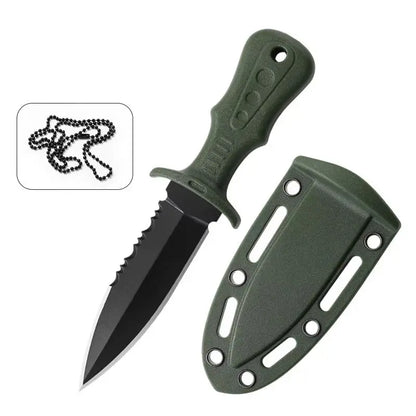 Compact Stainless Steel Camping Knife