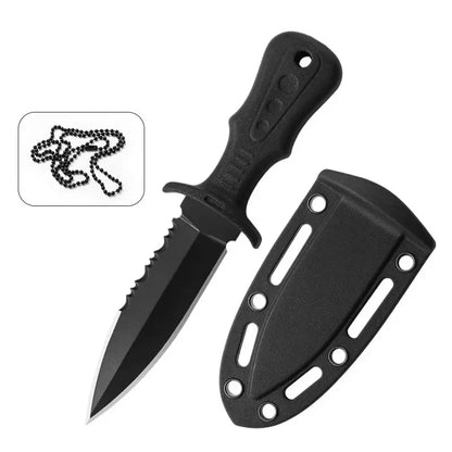 Compact Stainless Steel Camping Knife