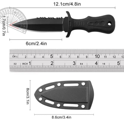 Compact Stainless Steel Camping Knife