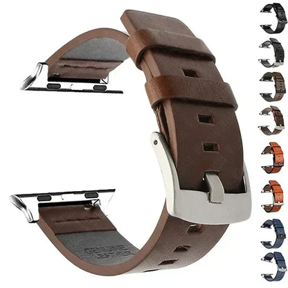 High-Quality Leather Strap for Apple Watch Ultra