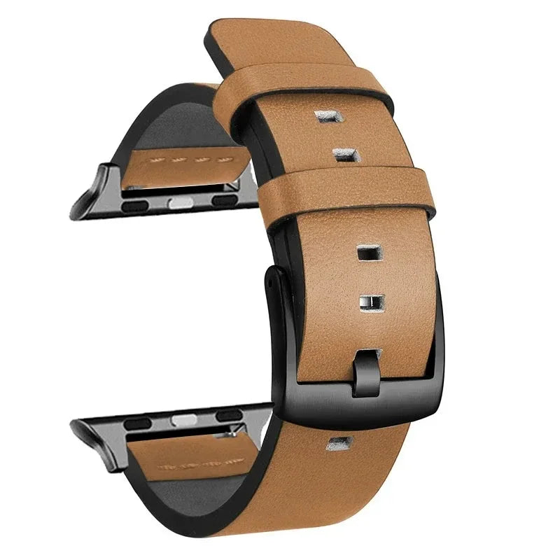 High-Quality Leather Strap for Apple Watch Ultra