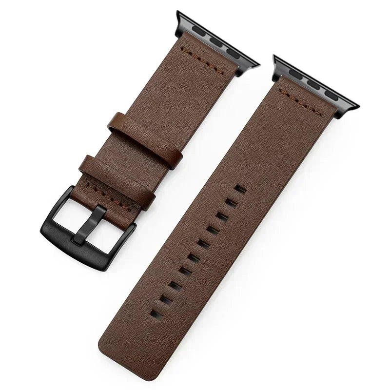 High-Quality Leather Strap for Apple Watch Ultra