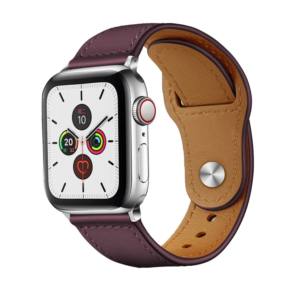 Leather Strap for Apple Watch