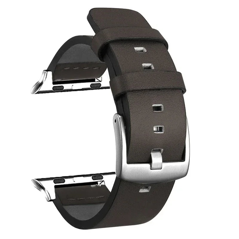 High-Quality Leather Strap for Apple Watch Ultra